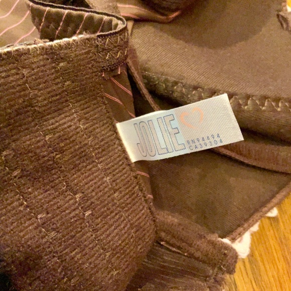 Jolie Pinstripe Corset Top sz M - Picture 4 of 4